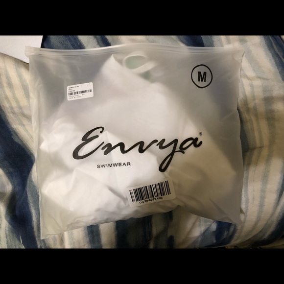 F21 mesh panel one piece swimsuit - Picture 8 of 8